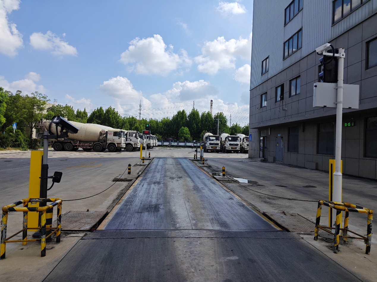 南通固盛建材无人值守地磅系统案例现场